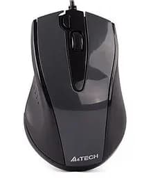 Мышь A4Tech N-500F USB Glossy Grey (N-500F-1 (Glossy Grey))