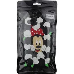 Чохол-накладка Toto TPU Fluffy Case iPhone 7/8/SE 2020 Mini Mouse Black - мініатюра 2
