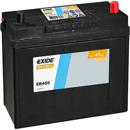 Автомобільний акумулятор Exide Excell 6СТ-45Ah АзЕ ASIA 330A EN EB456 (3661024034357)