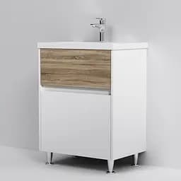 Тумба підлогова AM.PM GEM S 60 см з умивальником M91-FSX0602-WC0602WF38 - мініатюра 4