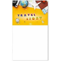 Блокнот Jumbi на магните Travel story Отпуск Kt30072104 30 листов     