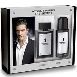 Набор Antonio Banderas The Secret 50 мл туалетная вода, 150 мл дезодорант