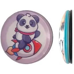 Тримач Поп Сокет New Glass (Скло) Baby Panda №12