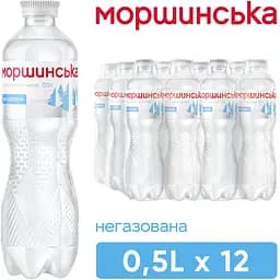 Мінеральна вода Моршинська негазована 0.5 л - мініатюра 4