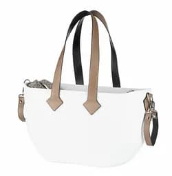 Сумка для коляски Nuvita MyMia, шкіра, білий (NV8801G/02RH/23T/13T/33T)