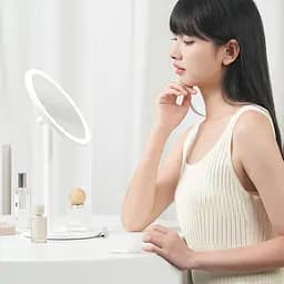 Дзеркало для макіяжу з LED підсвіткою Xiaomi DOCO DayLight Mirror 2.0 (XM001) - мініатюра 9