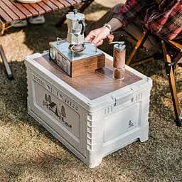Складаний контейнер Naturehike CNH22SN019 25 л + 5 л, світло-сірий - мініатюра 5