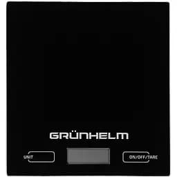 Ваги кухонні Grunhelm  KES01B чорні (133056)