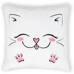 Декоративная подушка WP Merchandise Котик FWPPILLOWCAT22WT0, 12 см