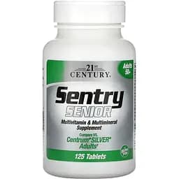 Мультивітаміни та мінерали 50+ 21st Century Multivitamin & Multimineral Supplement Adults 50+ 125 таблеток