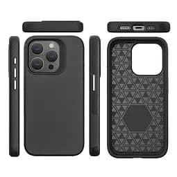 Протиударний чохол Primo Gibrid Armor для Apple iPhone 14 Pro Black - мініатюра 3