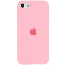 Чохол Silicone Case Full Protective (AA) для Apple iPhone SE (2020) / 7 / 8 (4.7) Рожевий / Pink