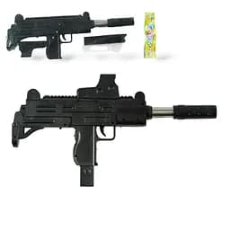 Іграшковий автомат з лазерним прицілом, стріляє пульками, в упаковці.