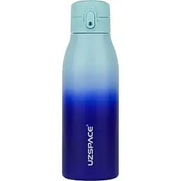 Термобутылка UZspace Iron Gradient 600 мл голубая с синим (4203)