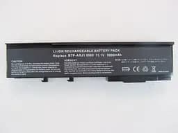 Акумулятор для ноутбука Acer MS2180, 5200 mAh, 6cell, 11.1V, Li-ion, чорний