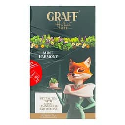 Уцінка. Чай трав'яний Graff  М'ятна Гармонія Mint Harmony 30 г (2 г x 15 шт.)  - мініатюра 5