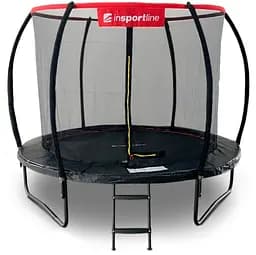 Батут із внутрішньою сіткою inSPORTline Flea PRO 366 см чорний (23880)