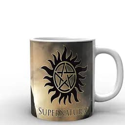 Кухоль GeekLand Supernatural Кастіель SN.02.049 330 мл білий