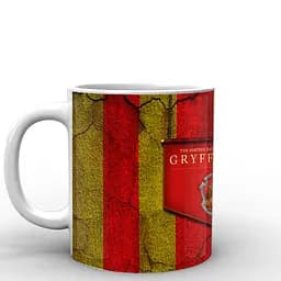 Кухоль GeekLand Harry Potter Гаррі Поттер Гріфіндор HP.02.076 330 мл білий