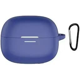 Чехол-накладка DK для Xiaomi Redmi Buds 6 Pro | Silicone Candy Friendly с карабином (dark blue)