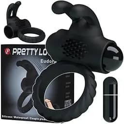 Эрекционное кольцо Pretty Love Eudora Penis Ring 2.4 см черный