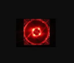 Кулер корпусний Voltronic C12025R Fan DC sleeve fan 4pin 120 мм LED Red - мініатюра 2
