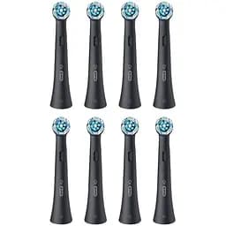 Насадка для зубної електрощітки Braun Oral-B iO RB CBF-8 Ultimate Clean Black (8 шт) (Oral-B iO RB CBF-8 Ultimate Clean Чорні (8))