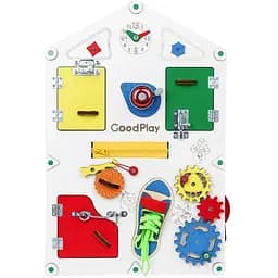 Бизиборд GoodPlay развивающий 56х38х6 см (D008)