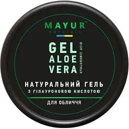 Гель для лица Mayur Алоэ Вера с гиалуроновой кислотой увлажняющий 50 мл