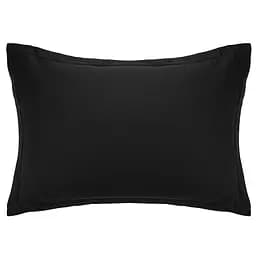 Наволочка Ardesto Mix&Match Premium, 50х70+5см, 100% хлопок, сатин, черный (ART5070PCL)