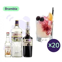 Коктейль Bramble (набір інгредієнтів) х20 на основі Gordon's