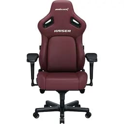 Геймерське крісло Anda Seat Kaiser 4 L Leather Classic Maroon (AD12YDDC-L-20-A-PV/C) [121787] - мініатюра 2