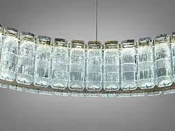 Підвісна люстра Diasha 585/600G золото кришталь 68 Вт LED - мініатюра 7