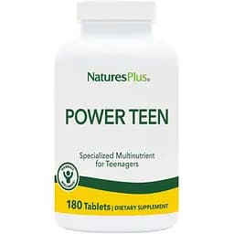Мультивитамины для подростков NaturesPlus Source of Life Power Teen 180 таблеток