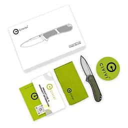 Ніж Civivi Mini Elementum Fixed Blade C23010-4 - мініатюра 9