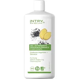 Гель для вмивання Intra Charcoal & Ginger для проблемної, комбінованої та жирної шкіри обличчя 200 мл