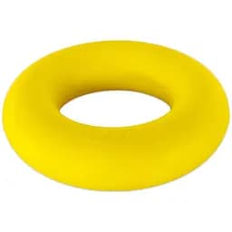 Еспандер кістьовий кільце EasyFit Ring тренажер для рук 23 кг Жовтий (EF-1904-50)