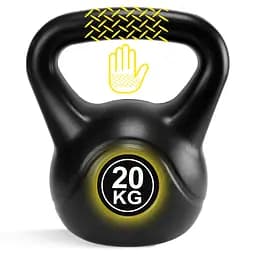 Гиря вінілова Cornix 20 кг XR-0433 Black - мініатюра 6