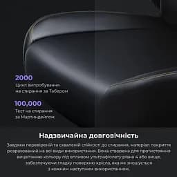 Ігрове крісло Anda Seat Kaiser 4 Bright Green PVC Size XL (AD12YDDC-XLL-20-C-PV/C-01) - мініатюра 7