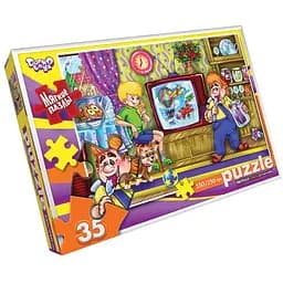 Мягкие пазлы Карлсон Danko Toys S35-10-02, 35 элементов