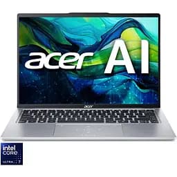 Ноутбук Acer Swift Go 14 SFG14-73-76K6 Ultra 7 155U 48GHz,14'',32GB LPDDR5X,1TB,Без ОС