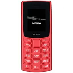 Телефон кнопочный Nokia 105 DS 2023 TA-1557 красный