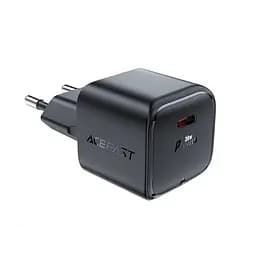Сетевое зарядное устройство для Acefast A77 mini PD30W GaN USB-C charger черный