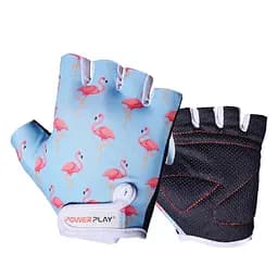 Велоруковицы PowerPlay 001 Flamingo размер 2XS синий