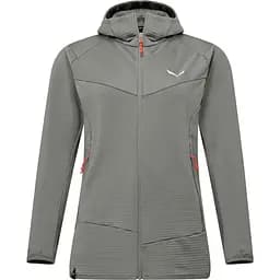 Флісова кофта Salewa Puez Altavia PL HD Jacket W M Сірий-Зелений (1054-013.012.1361)