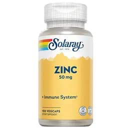 Цинк Solaray 50 мг 100 капсул