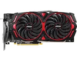 Відеокарта MSI AMD Radeon RX 570 8Gb Armor MK2 OC (Radeon RX 570 ARMOR MK2 8G OC) (GDDR5, 256 bit, PCI-E 3.0 x16) Б/в