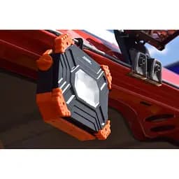 Прожектор переносний Sthor COB LED Li-Ion акумул 3.7V 6.6 АГ 20Вт 2000 lm чорно-помаранчевий (82871) - мініатюра 6