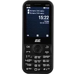 Мобільний телефон 2E E240 2022 Dual SIM Black