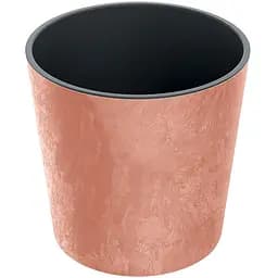 Горшок для цветов Prosperplast Urbi Round Beton Effect 2 в 1 с вкладышем 17 л терра мраморный (88410-624)